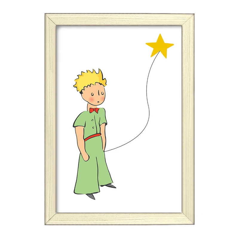 تابلو خندالو طرح شازده کوچولو  کد 1820