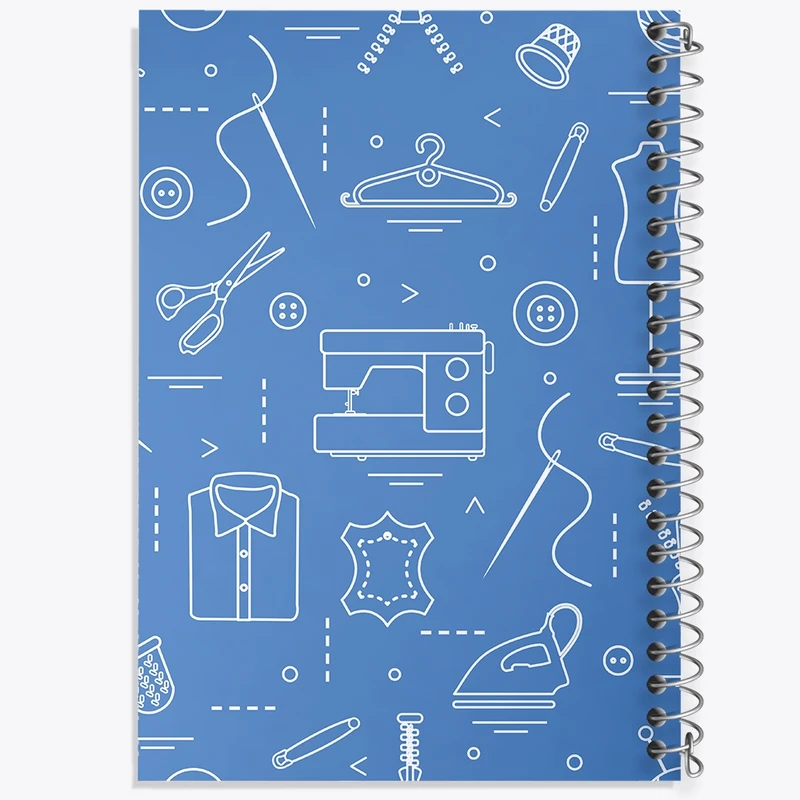 دفتر طراحی 50 برگ خندالو طرح خیاطی کد N505