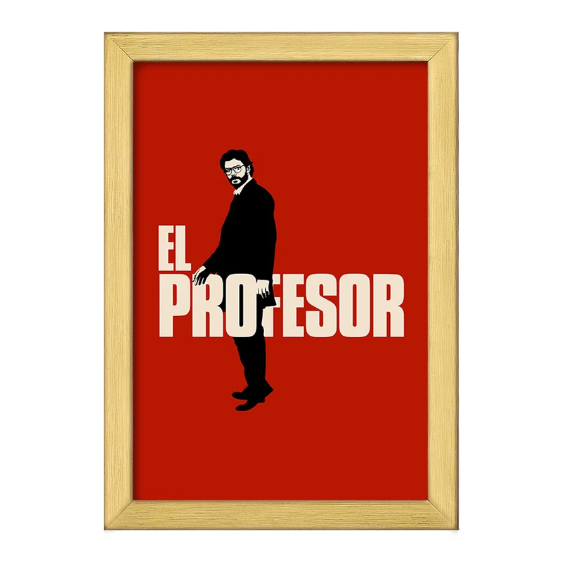 تابلو خندالو طرح پروفسور سریال خانه ی کاغذی کد F1715