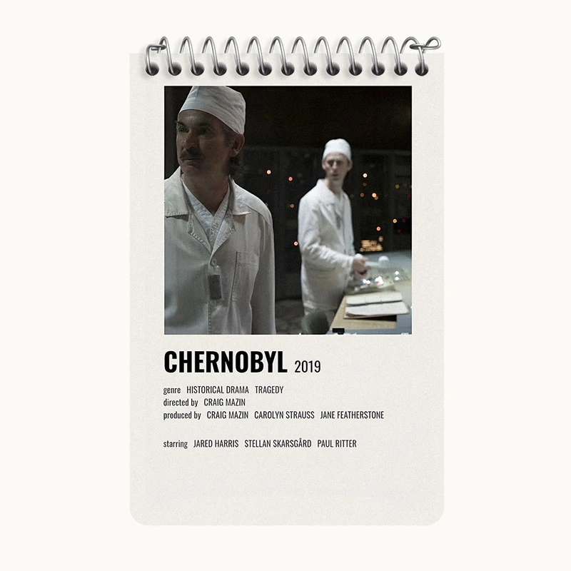 دفتر یادداشت 50 برگ خندالو طرح چرنوبیل (Chernobyl) کد F12962