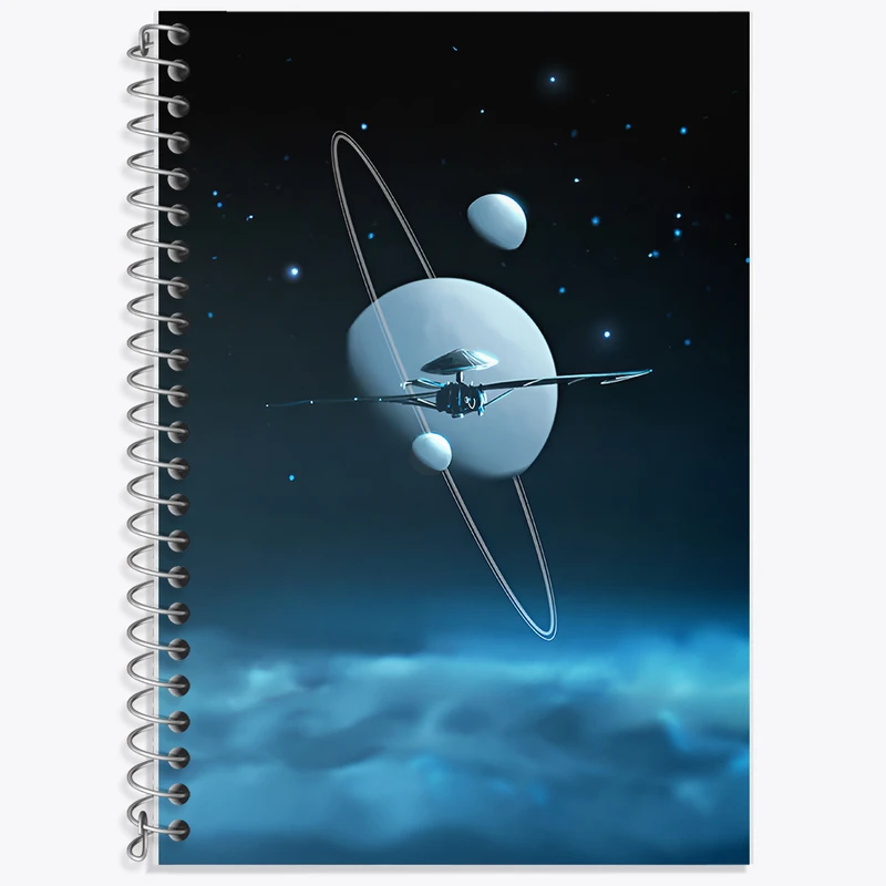 دفتر نت موسیقی 50 برگ خندالو طرح فضایی کد F12533