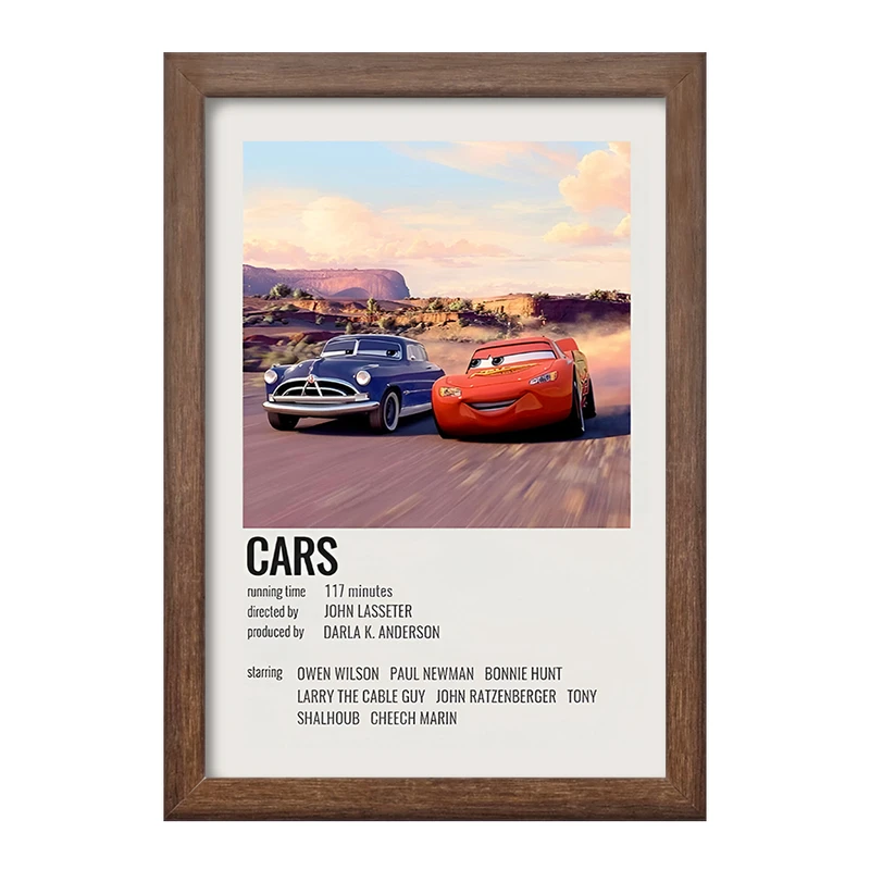 تابلو خندالو طرح ماشین ها (Cars) کد F14206