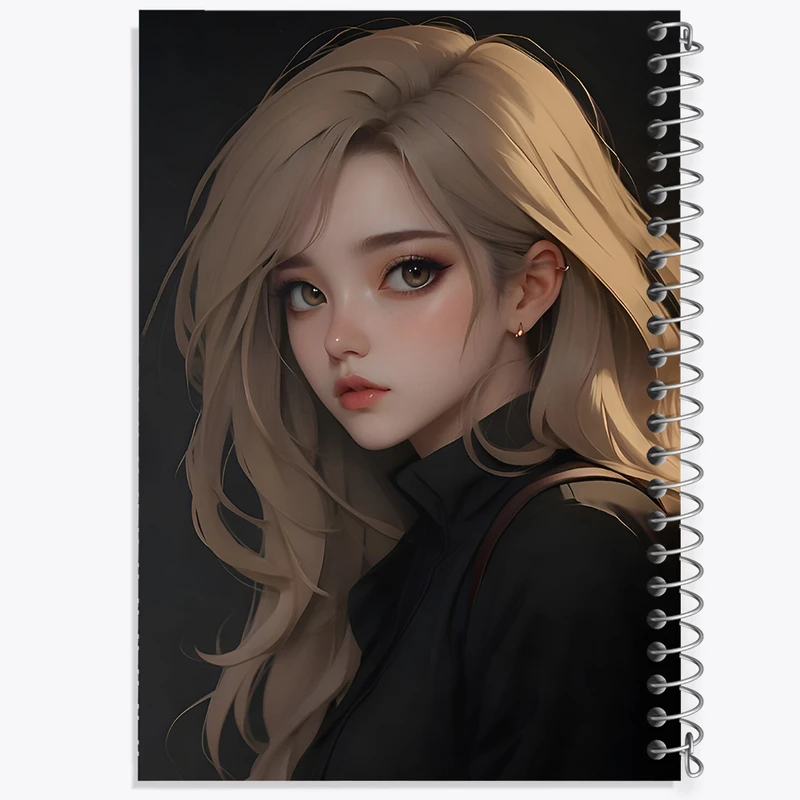 دفتر مشق 50 برگ خندالو طرح دخترانه کد F9312