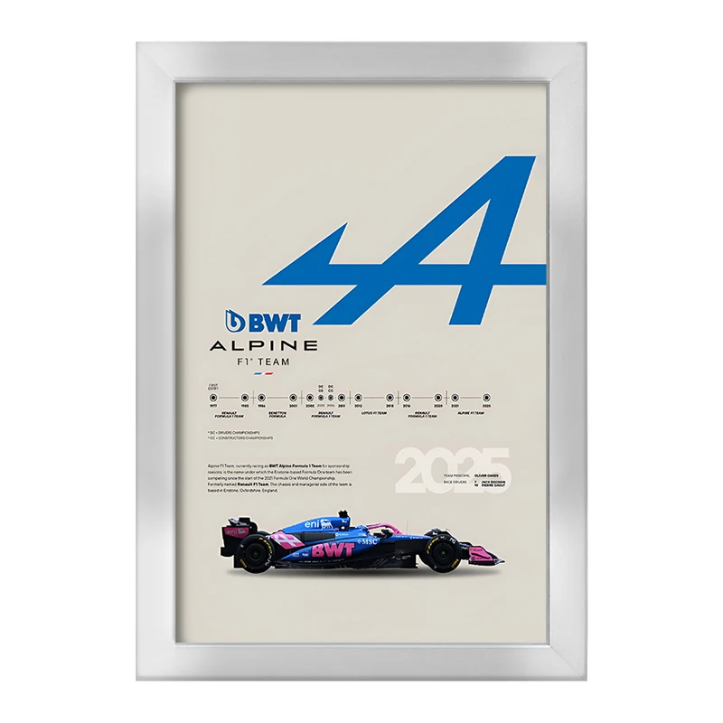 تابلو خندالو طرح آلپاین (Alpine) کد F13490