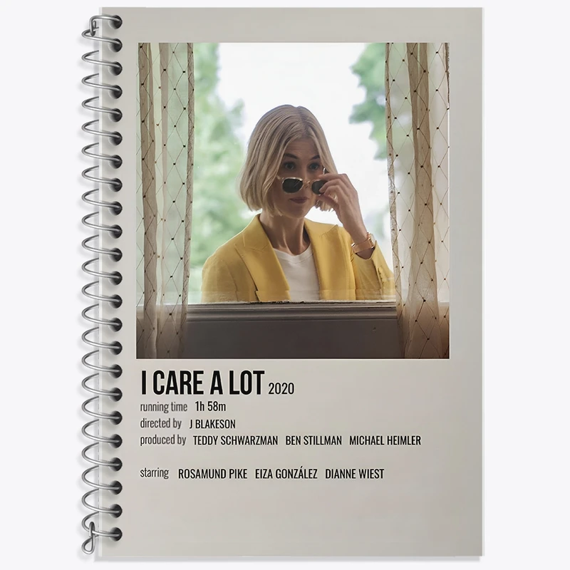 دفتر لغت 50 برگ خندالو طرح من خیلی مراقبم (I Care a Lot) کد F13057