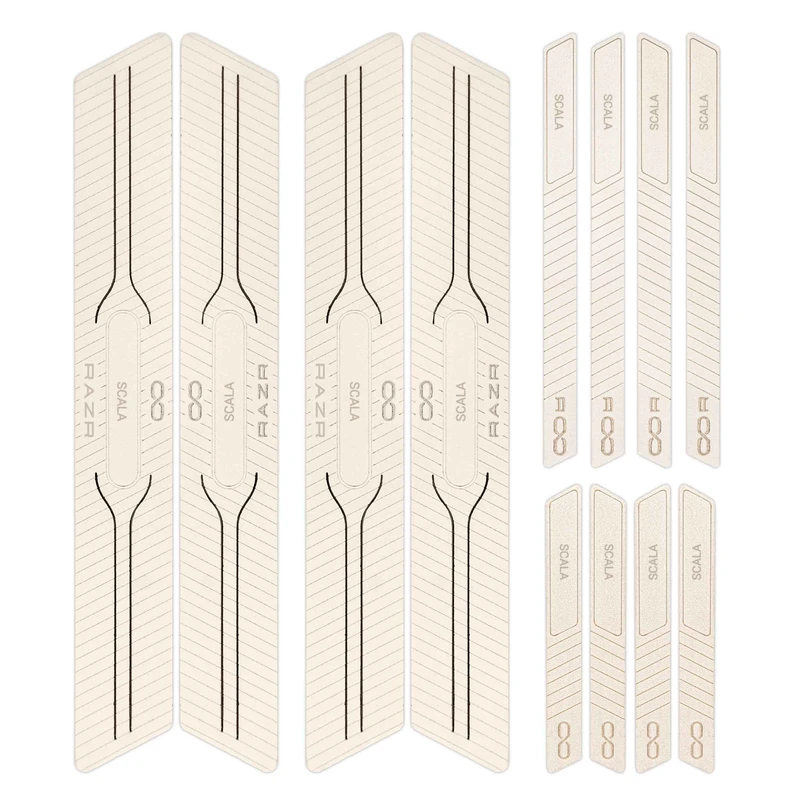 محافظ درب، سپر و آینه خودرو ماهوت مدل RAZR-Wمناسب برای رنو SCALA مجموعه 12 عددی