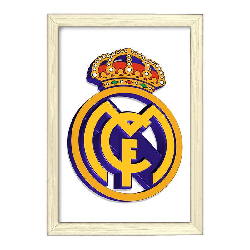 تابلو خندالو طرح باشگاه رئال مادرید Real Madrid  کد 2130