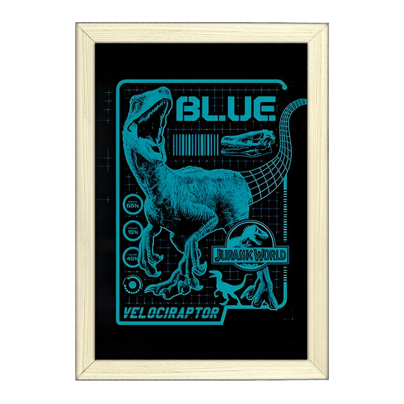 تابلو خندالو طرح رکس دایناسور کد F13766