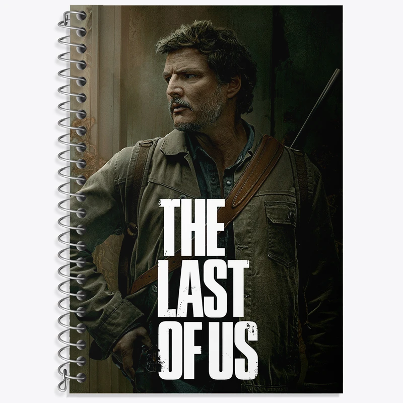 دفتر زبان 50 برگ خندالو طرح (The Last Of Us) آخرین بازمانده از ما کد N9340
