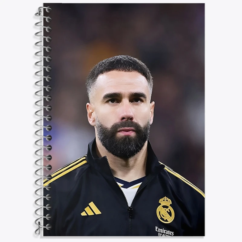 دفتر لغت 50 برگ خندالو طرح دنی کارواخال (Dani Carvajal) کد F14339