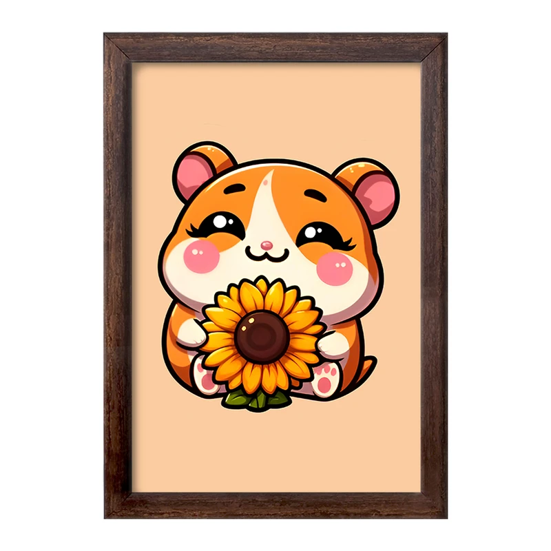 تابلو خندالو طرح موش کیوت کد F7757