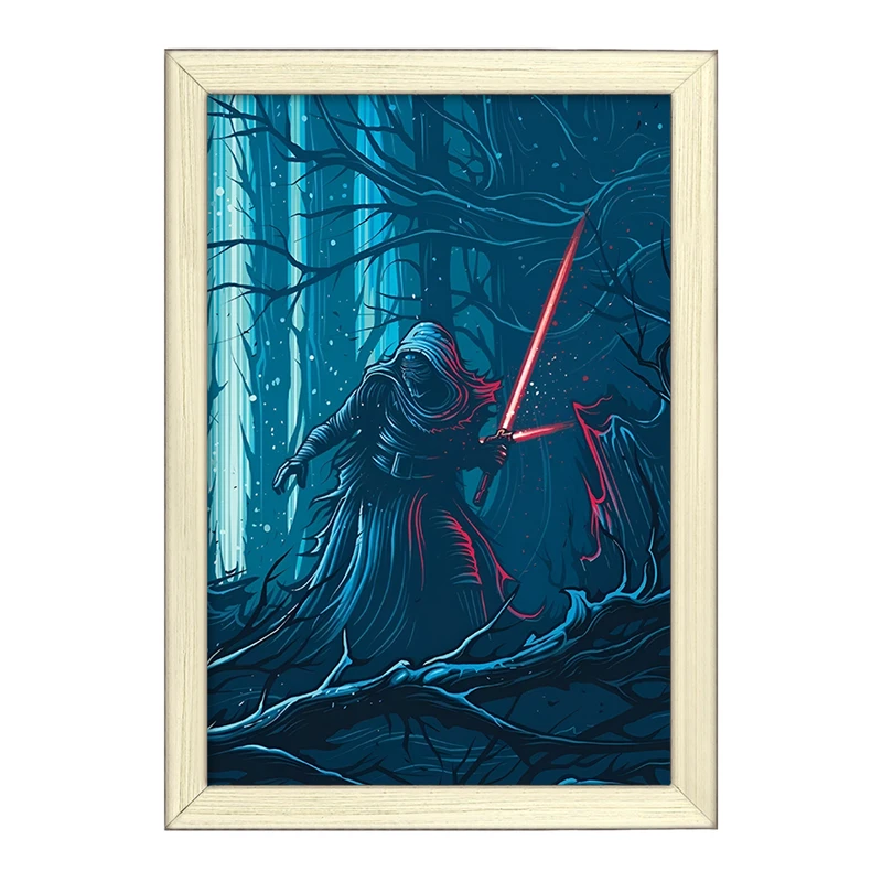 تابلو خندالو طرح جنگ ستارگان کد F4283