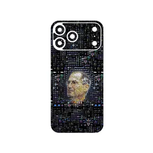 MAHOOT Collage of Steve Jobs 2 Cover Sticker for Apple iPhone 17 Pro Max