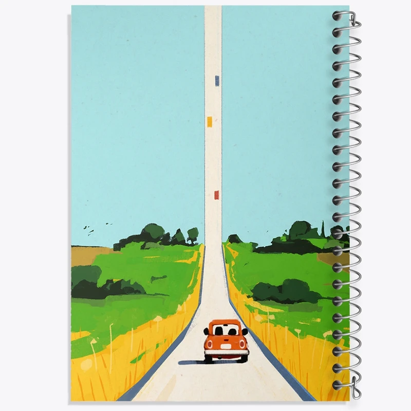 دفتر طراحی 50 برگ خندالو طرح فانتزی کد N8859