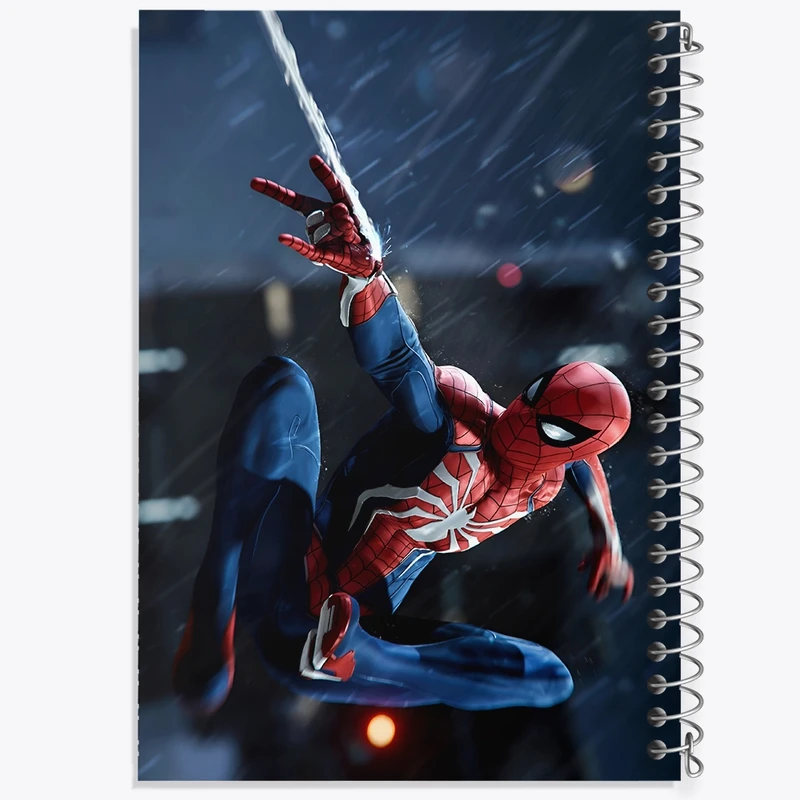 دفتر لیست خرید 50 برگ خندالو طرح مرد عنکبوتی (Spider Man) کد F3948