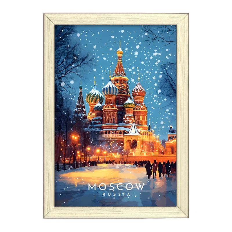 تابلو خندالو طرح مسکو (Moscow) کد F12895