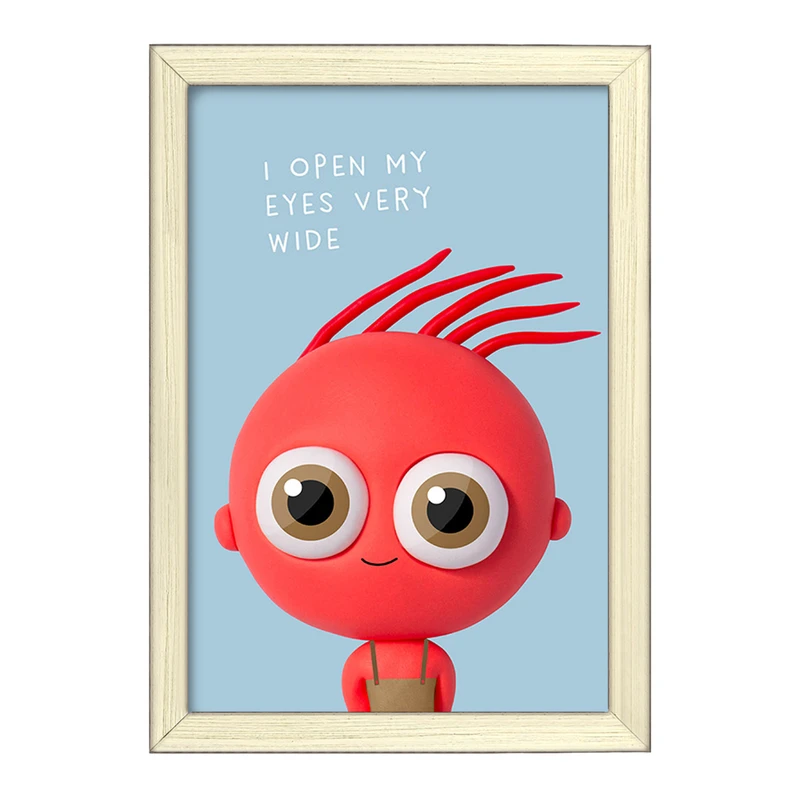 تابلو خندالو طرح فانتزی کد F27