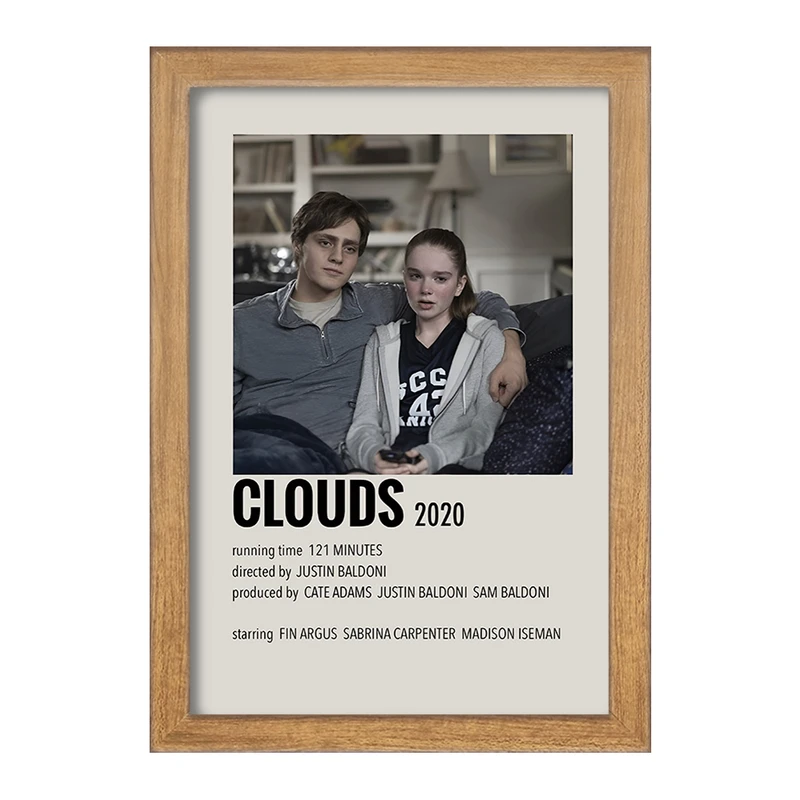 تابلو خندالو طرح ابرها (Clouds) کد F13140