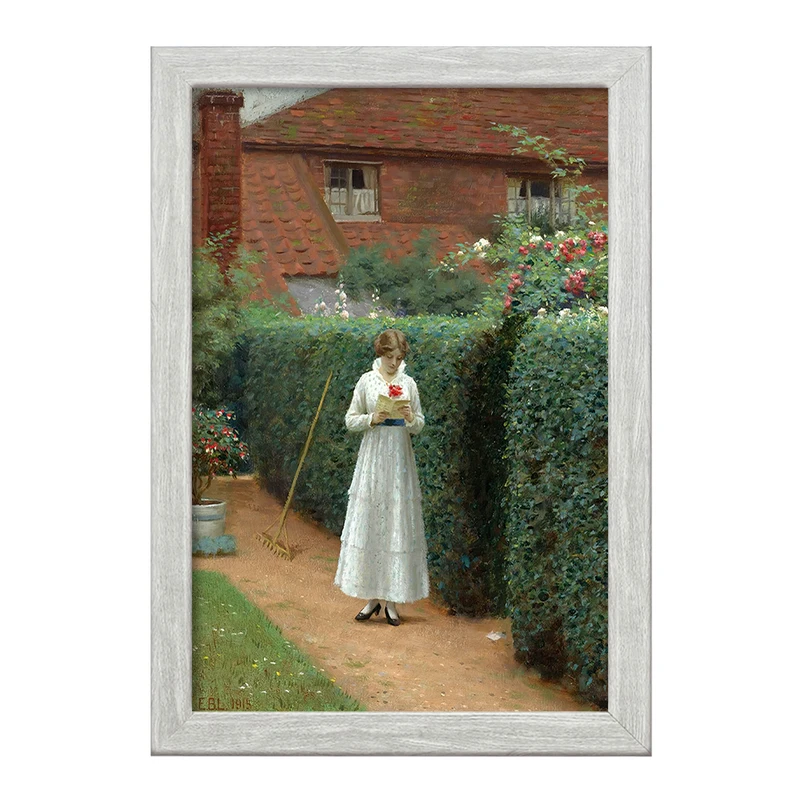 تابلو خندالو طرح نقاشی لو بیلت دوکس اثر ادموند بلر لیتون کد F12461