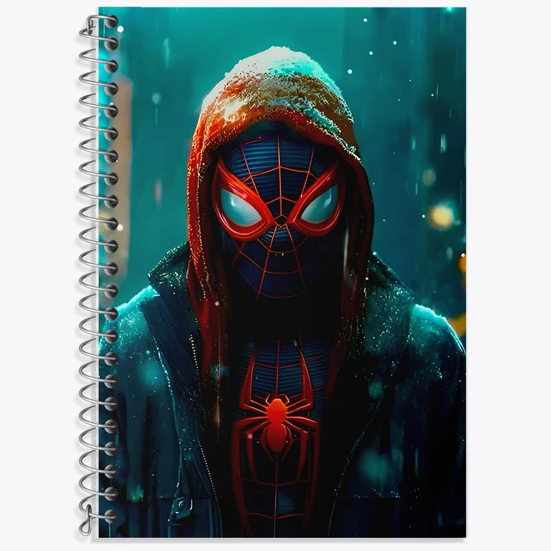 دفتر نت موسیقی 50 برگ خندالو طرح مرد عنکبوتی کد F9378