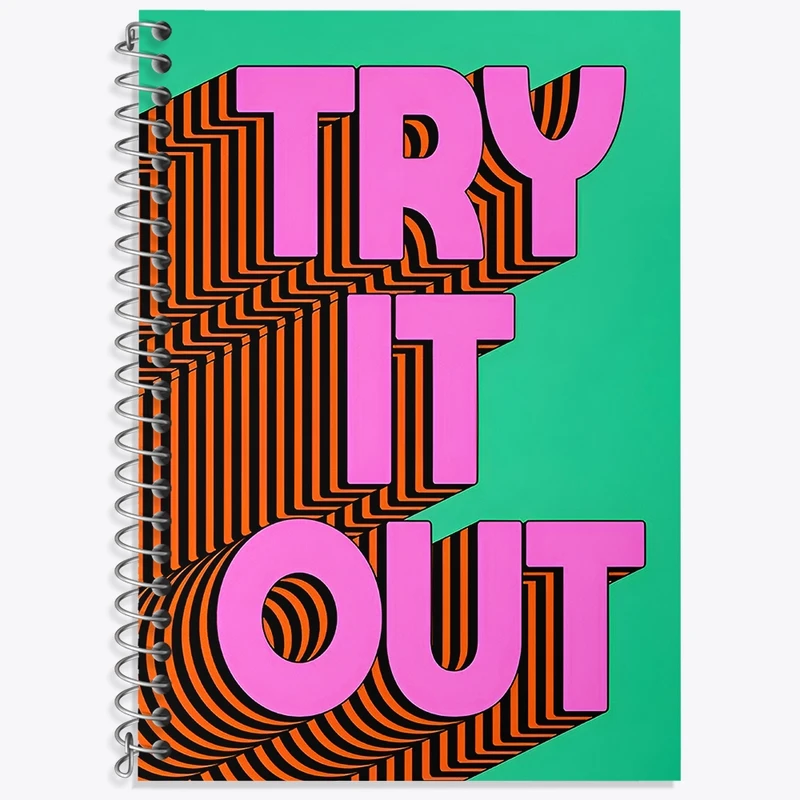 دفتر لغت 50 برگ خندالو طرح انگیزشی کد N8513