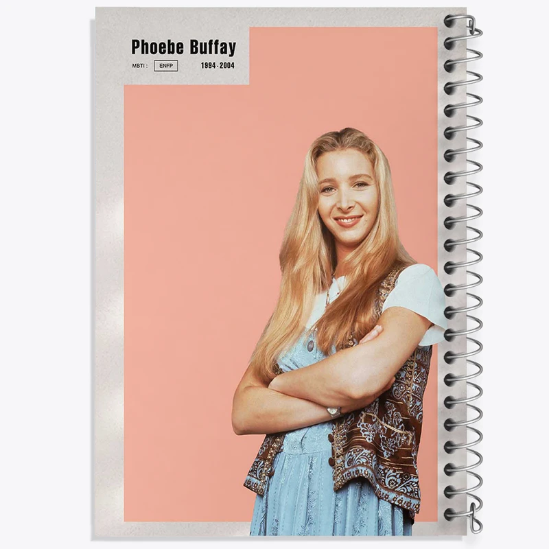 دفتر مشق 50 برگ خندالو طرح لیسا کودرو (Lisa Kudrow) کد F11936