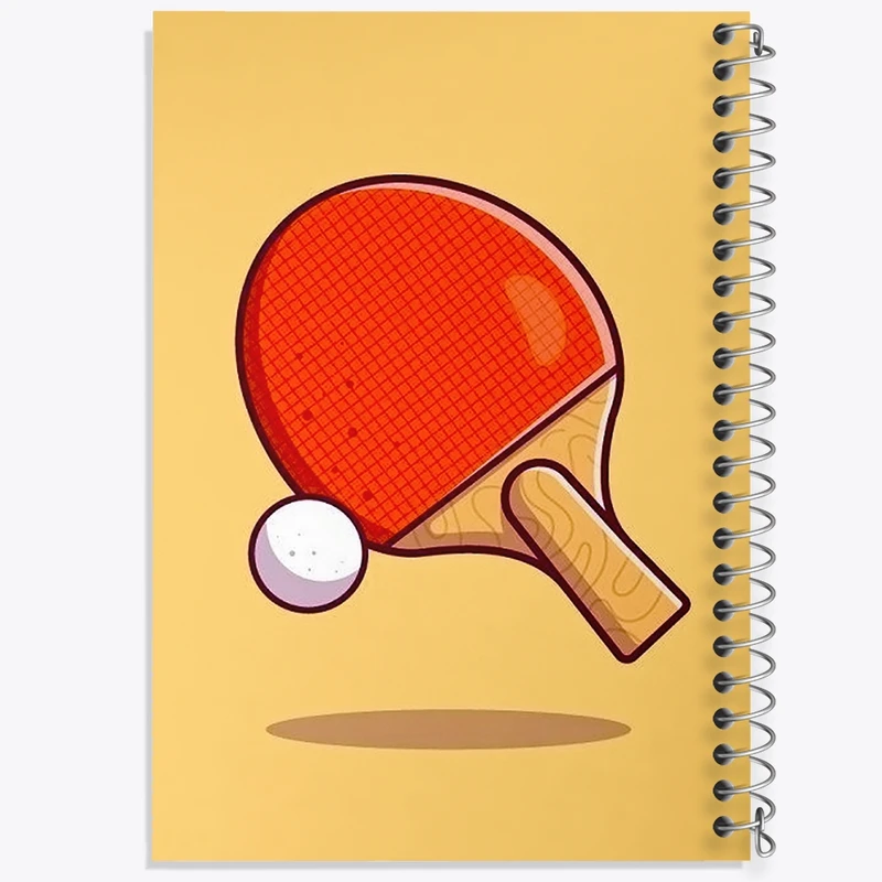 دفتر طراحی 50 برگ خندالو طرح پینگ پنگ  کد 10025