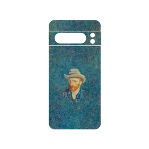 MAHOOT Self portrait with a gray felt hat Cover Sticker for Google Pixel 8 Pro