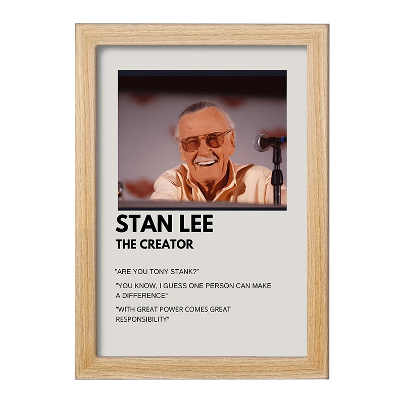 تابلو خندالو طرح استن لی (Stan Lee) کد F13160