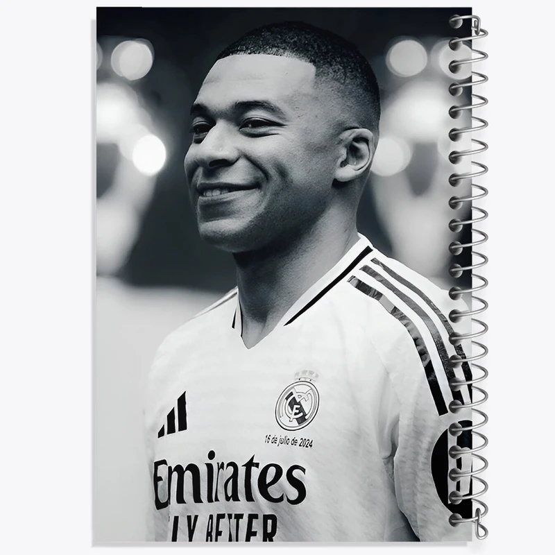 دفتر لیست خرید 50 برگ خندالو طرح کیلیان امباپه کد F14268