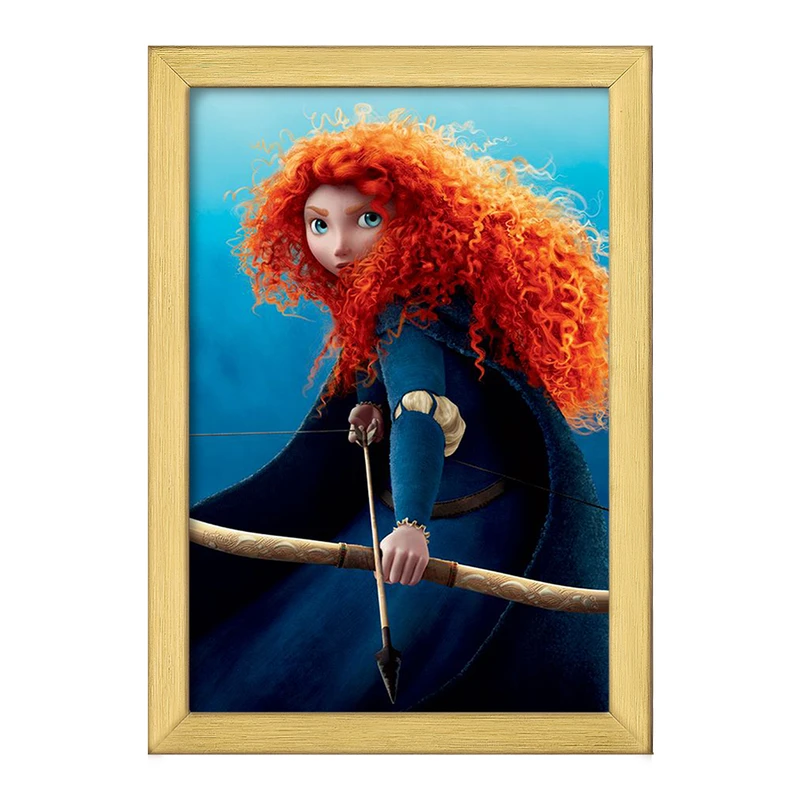 تابلو خندالو طرح انیمیشن دلیر  Brave  کد 1680