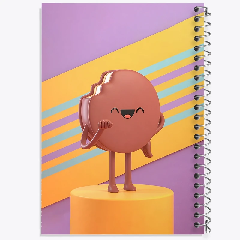 دفتر طراحی 50 برگ خندالو طرح شیرین عسل بامزه کد F3354