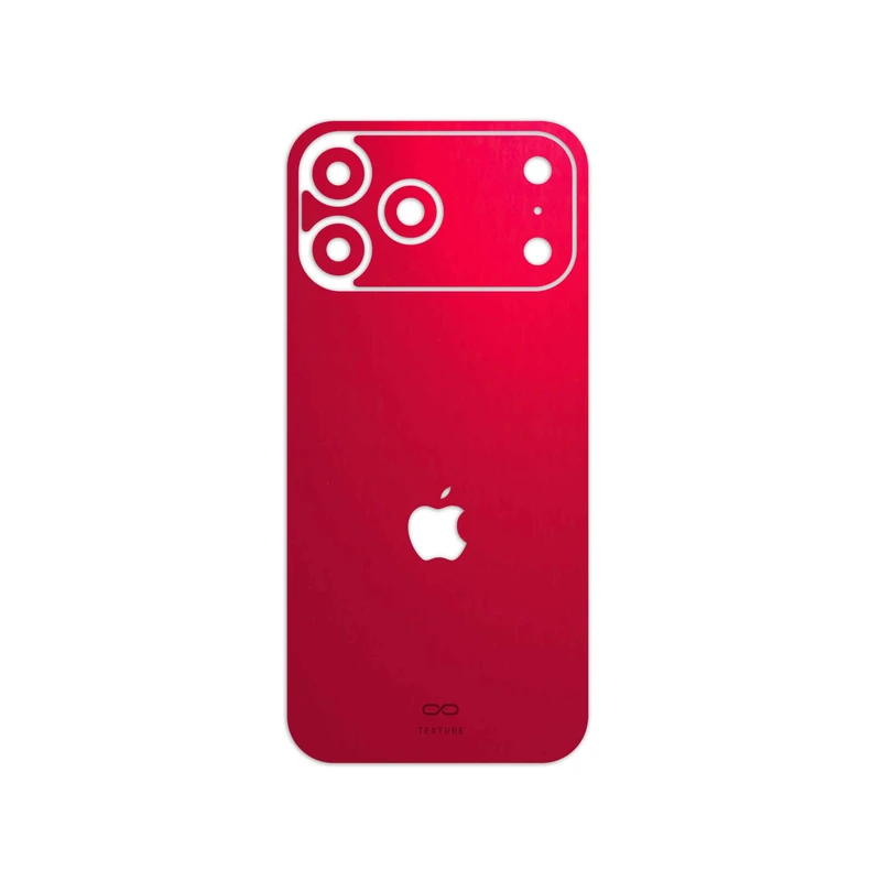 برچسب پوششی ماهوت مدل Matte-Warm-Red مناسب برای گوشی موبایل اپل iPhone 17 Pro Max