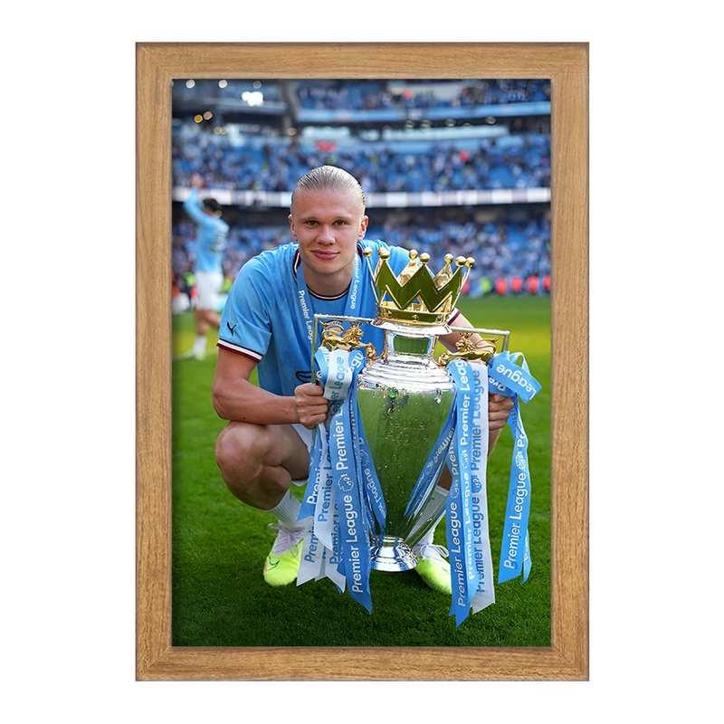 تابلو خندالو طرح ارلینگ هالند (Erling Haaland) کد F14277