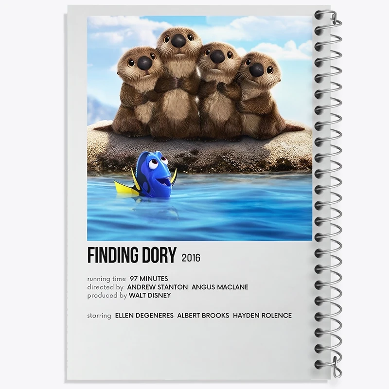 دفتر لیست خرید 50 برگ خندالو طرح در جستجوی دوری (Finding Dory) کد F14234