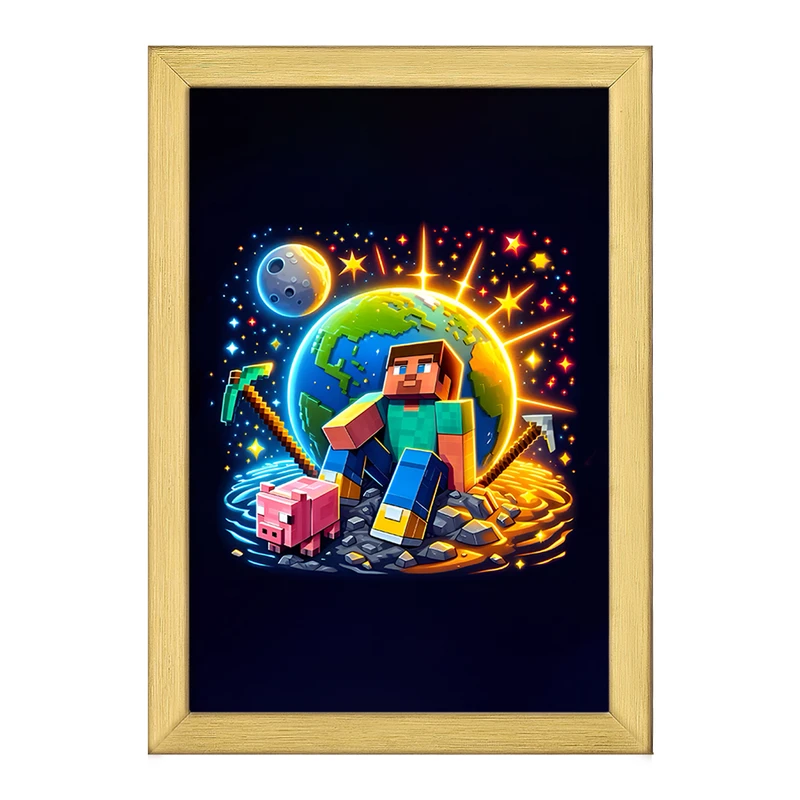 تابلو خندالو طرح ماینکرافت (Minecraft) کد F12060