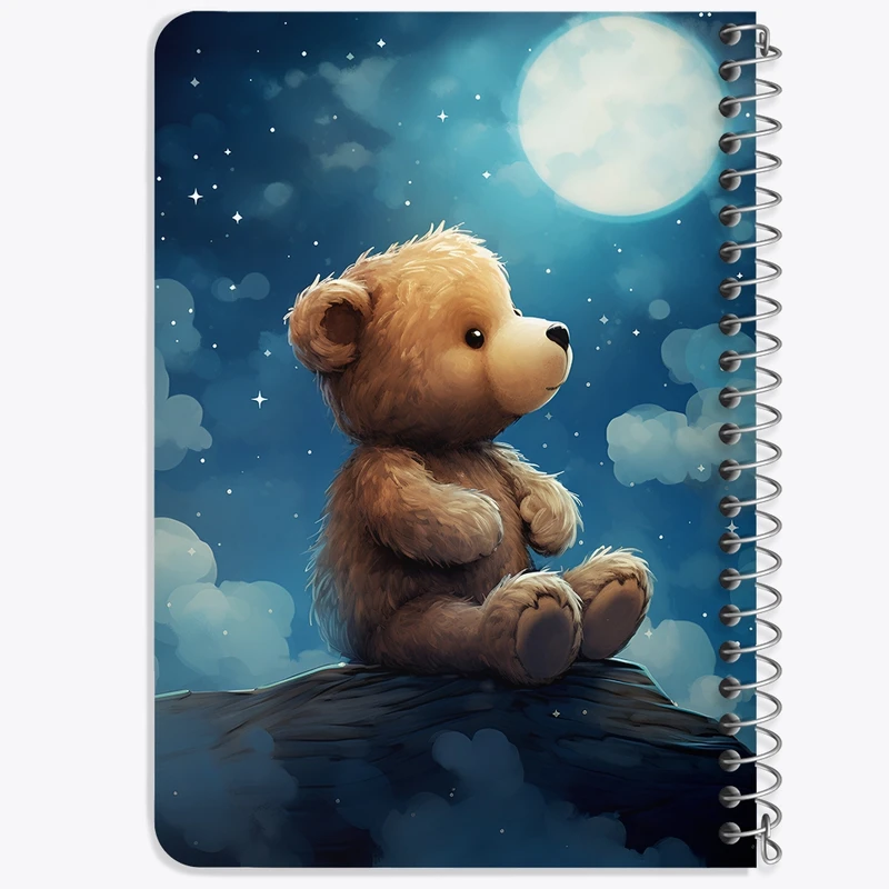 دفتر یادداشت 50 برگ خندالو طرح خرس مهربون کد F2181