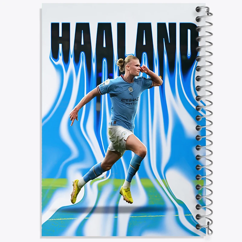 دفتر مشق 50 برگ خندالو طرح ارلینگ هالند (Erling Haaland) کد F14275