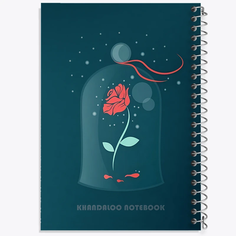 دفتر مشق 50 برگ خندالو طرح گل شازده کوچولو کد N6273