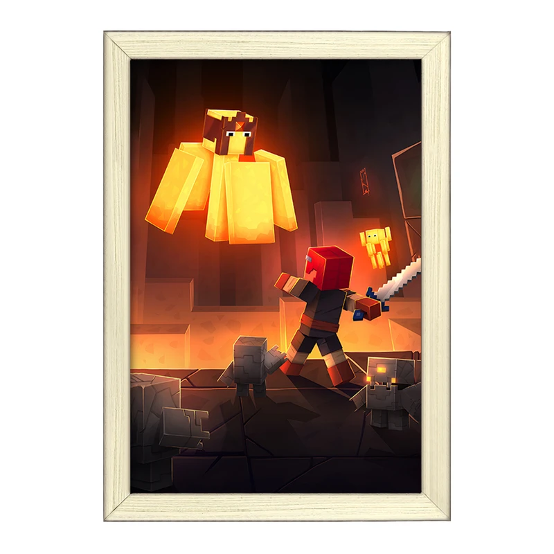 تابلو خندالو طرح ماینکرافت (Minecraft) کد F3506