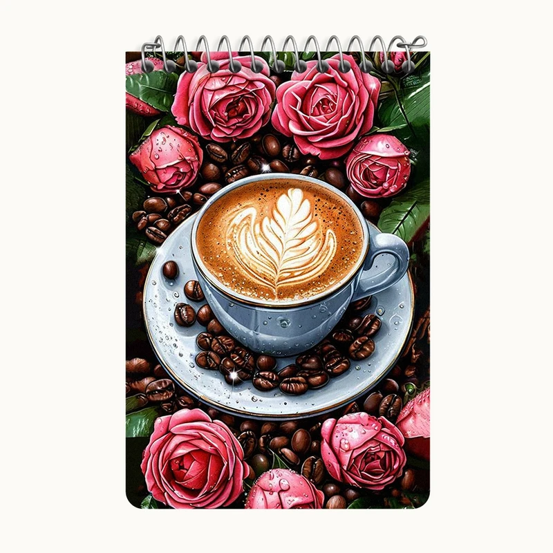 دفتر یادداشت 50 برگ خندالو طرح فنجان قهوه کد F11934