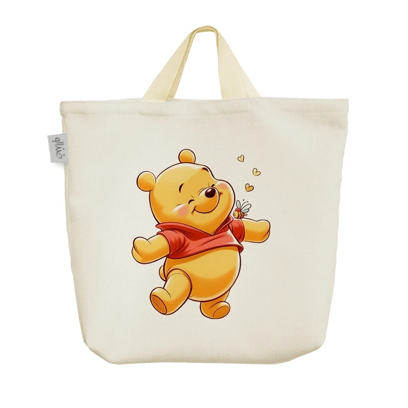 ساک خرید خندالو مدل وینی پو (Winnie The Pooh) کد H2235