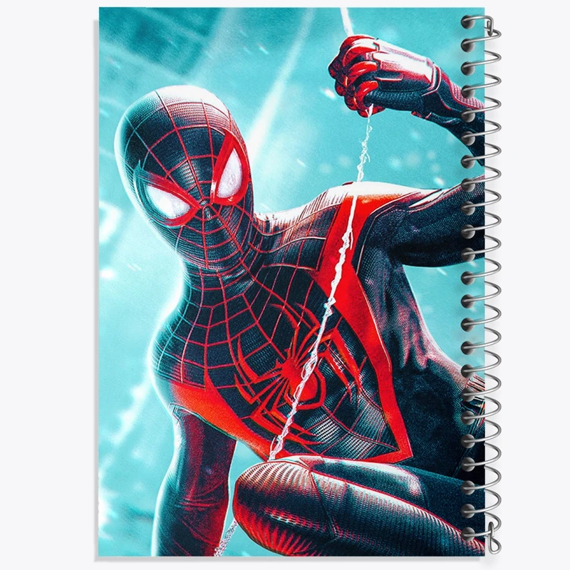 دفتر طراحی 50 برگ خندالو طرح مرد عنکبوتی Spider Man  کد 13167