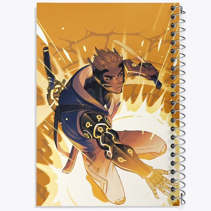 دفتر طراحی 50 برگ خندالو طرح بازی اورواچ (Overwatch) کد 31629