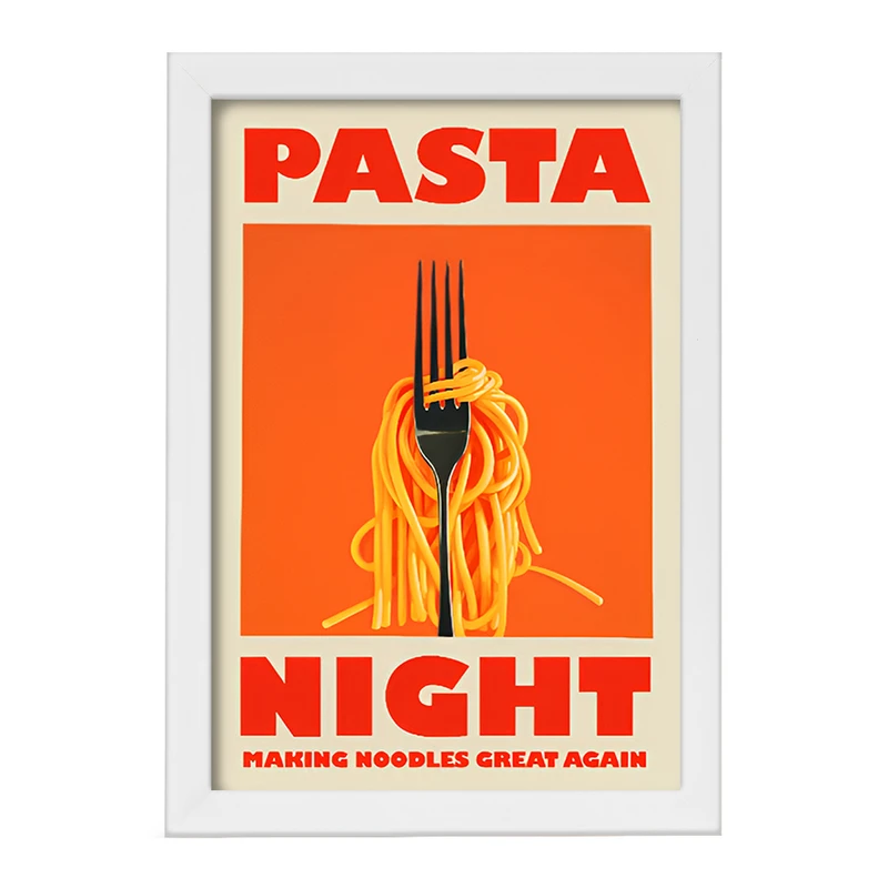 تابلو خندالو طرح پاستا (Pasta) کد F14145