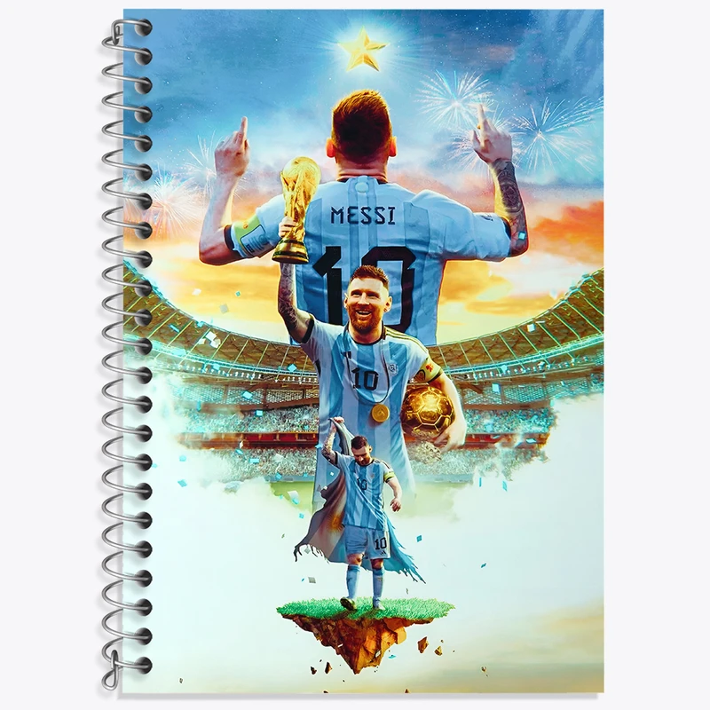 دفتر نت موسیقی 50 برگ خندالو طرح لیونل مسی کد F4294