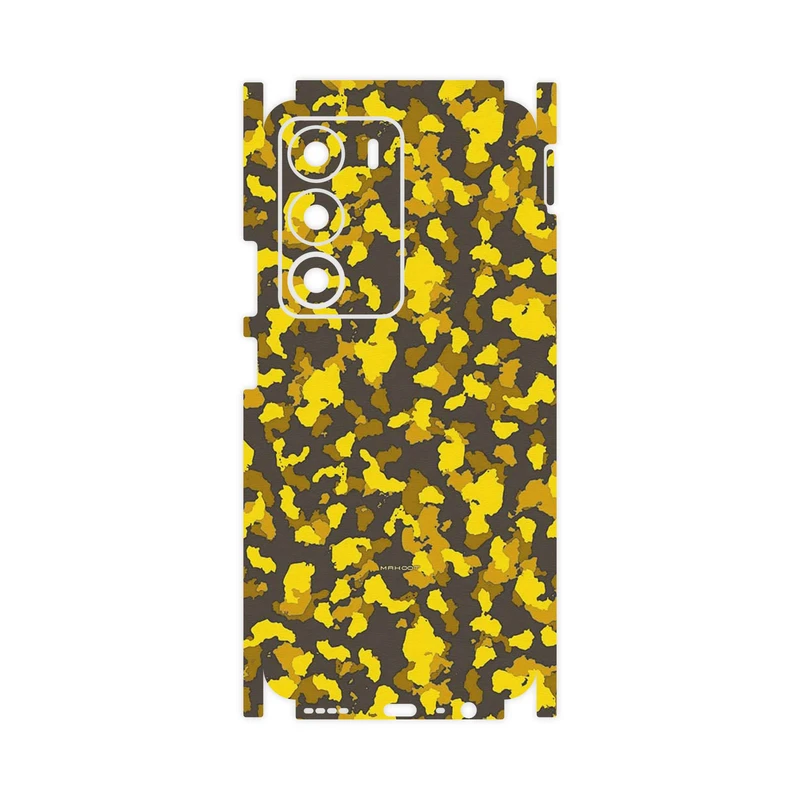 برچسب پوششی ماهوت مدل Yellow Infantry Army-FullSkin مناسب برای گوشی موبایل ریلمی C71