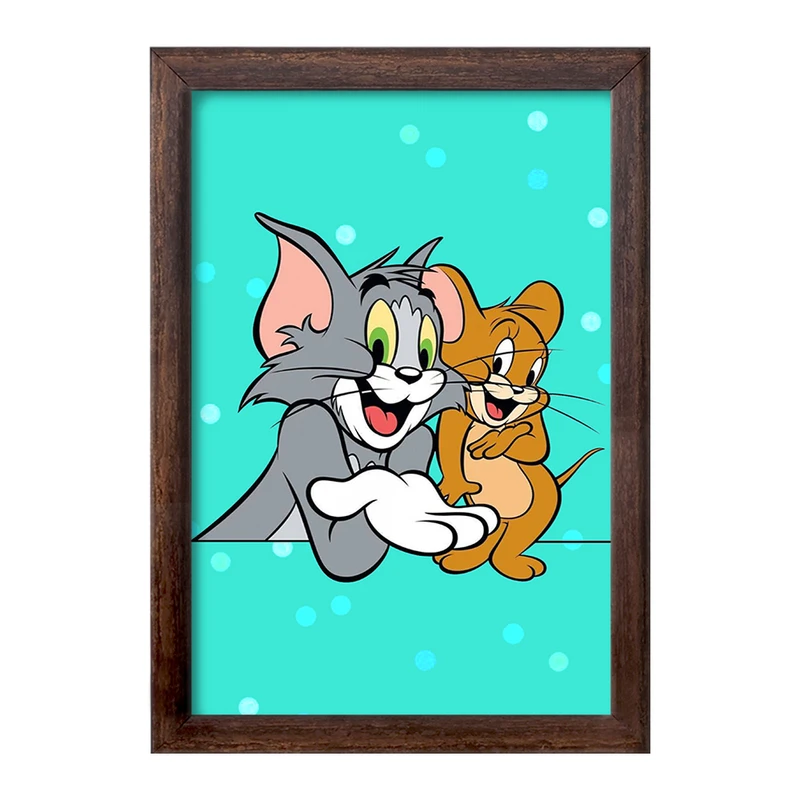 تابلو خندالو طرح تام و جری Tom And Jerry  کد 10722