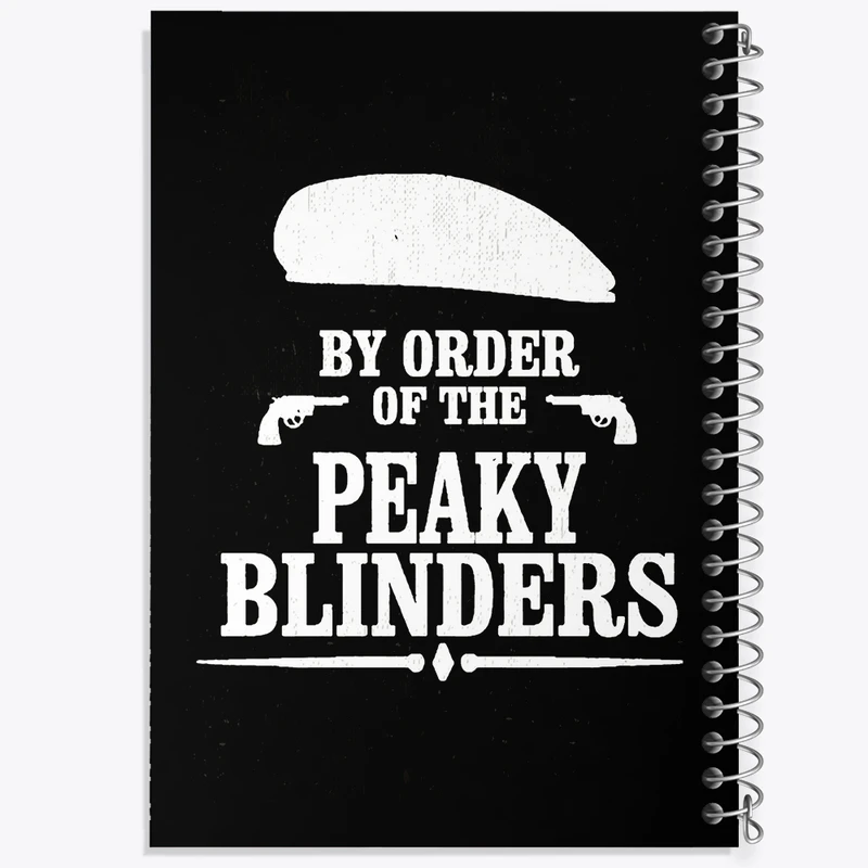 دفتر طراحی 50 برگ خندالو طرح سریال پیکی بلایندرز Peaky Blinders  کد 3199