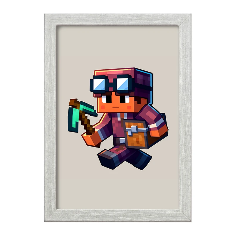 تابلو خندالو طرح ماینکرافت (Minecraft) کد F12066